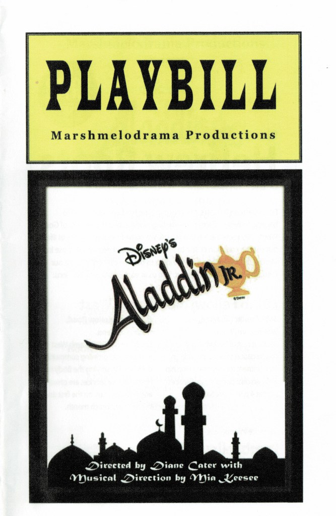 Aladdin Playbill